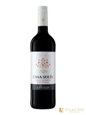 Rượu vang Casa Solis Cabernet Sauvignon – Chile, 750ml