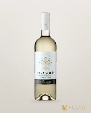 Rượu vang Casa Solis Sauvignon Blanc – chai chính hãng tại Vua Cồn