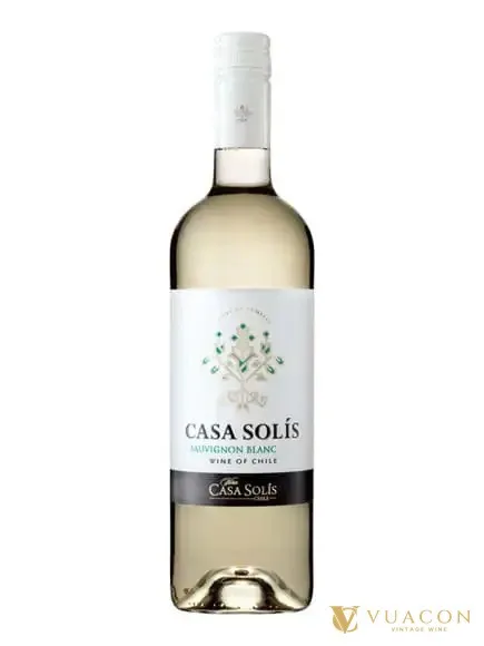 Rượu vang Casa Solis Sauvignon Blanc – Chile, 750ml