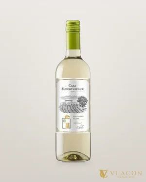 Rượu vang Casa Subercaseaux Sauvignon Blanc – chai chính hãng tại Vua Cồn