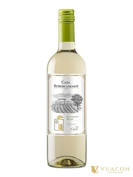Rượu vang Casa Subercaseaux Sauvignon Blanc – Central Valley, Chile, 750ml