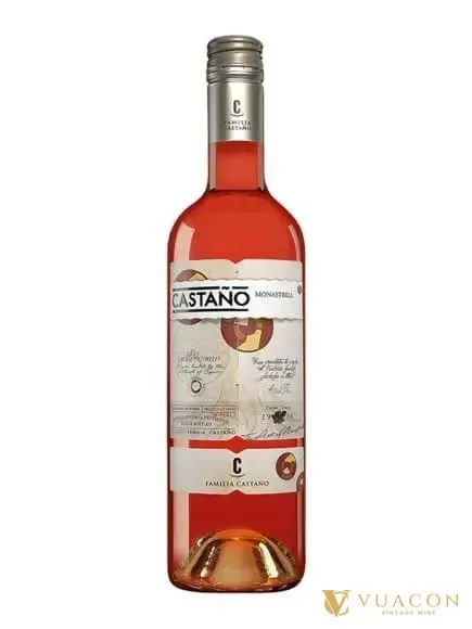 Rượu vang Castano Monastrell Rose – Tây Ban Nha, 750ml
