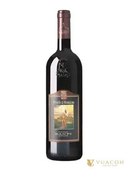 Rượu vang Castello Banfi Brunello di Montalcino – Toscana, Ý, 750ml
