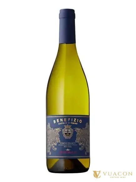 Rượu vang Castello Pomino Benefizio Pomino Bianco Riserva – Toscana, Ý, 750ml