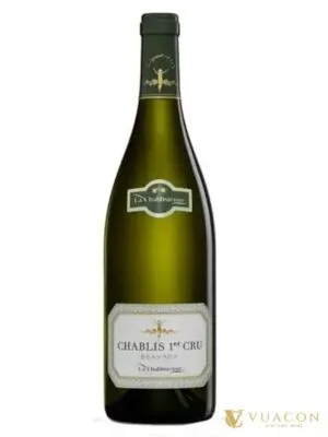 Rượu vang Chablis 1er Cru Beauroy – Burgundy, Pháp, 750ml