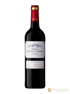 Rượu vang Chateau Barrail – Laussac Rouge – Bordeaux, Pháp, 750ml