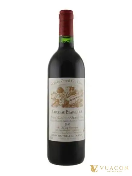Rượu vang Chateau Beausejour – Bordeaux, Pháp, 750ml