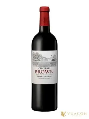 Rượu vang Chateau Brown Red – Bordeaux, Pháp, 750ml