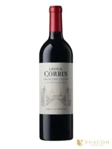 Rượu vang Chateau Corbin – Bordeaux, Pháp, 750ml