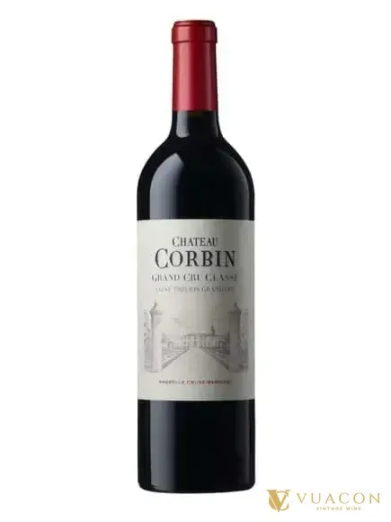 Rượu vang Chateau Corbin – Bordeaux, Pháp, 750ml