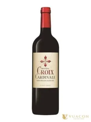 Rượu vang Chateau Croix Cardinale – Bordeaux, Pháp, 750ml