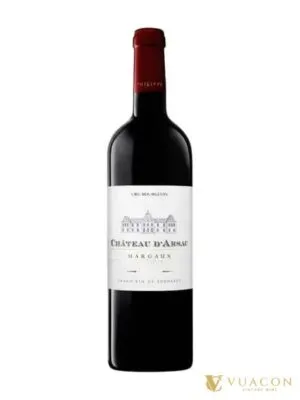 Rượu vang Chateau d’Arsac – Bordeaux, Pháp, 750ml