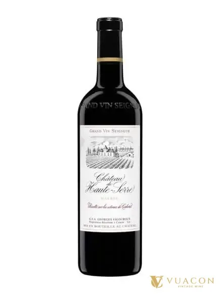 Rượu vang Chateau de Haute Serre Malbec – Cahors, Pháp, 750ml