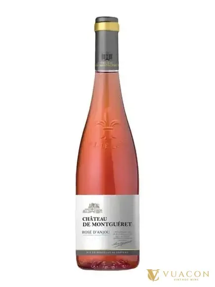 Rượu vang Chateau de Montgueret Rose d’Anjou – Pháp, 750ml