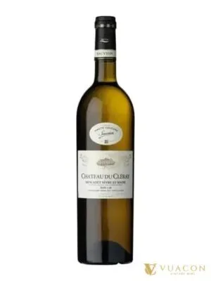 Rượu vang Chateau du Cleray Muscadet Sevres Et Maine Sur Lie – Loire Valley, Pháp, 750ml