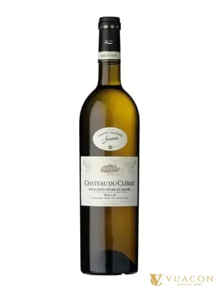 Rượu vang Chateau du Cleray Muscadet Sevres Et Maine Sur Lie – Loire Valley, Pháp, 750ml