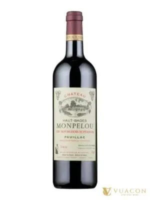 Rượu vang Chateau Haut Bages Monpelou – Bordeaux, Pháp, 750ml
