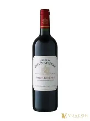 Rượu vang Chateau Haut Beausejour – Bordeaux, Pháp, 750ml