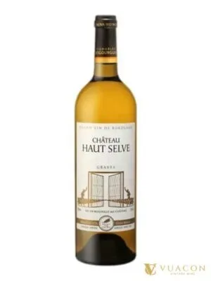 Rượu vang Chateau Haut Selve Graves White – Bordeaux, Pháp, 750ml
