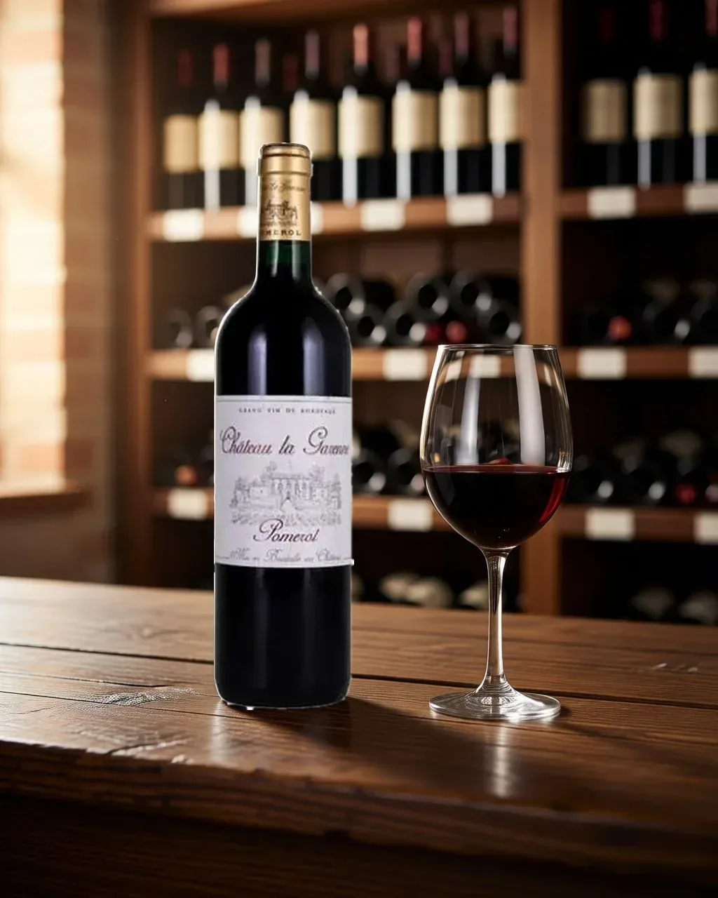 Rượu vang Chateau La Garenne – Bordeaux, Pháp, 750ml (ảnh bối cảnh)