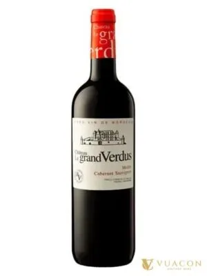 Rượu vang Chateau Le Grand Verdus – Bordeaux, Pháp, 750ml
