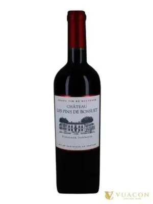 Rượu vang Chateau Les Pins de Bossuet – Bordeaux, Pháp, 750ml