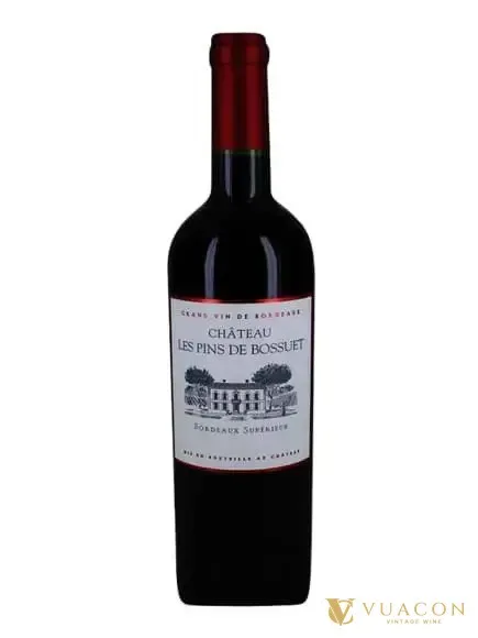 Rượu vang Chateau Les Pins de Bossuet – Bordeaux, Pháp, 750ml