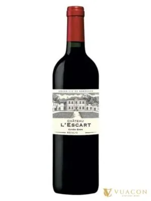 Rượu vang Chateau L’Escart – Pháp, 750ml