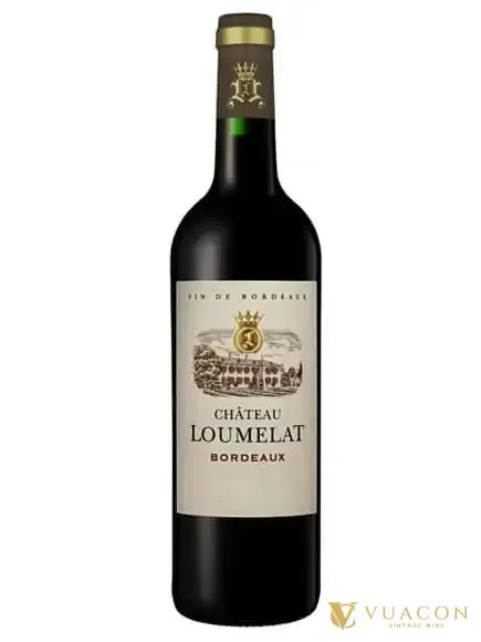 Rượu vang Chateau Loumelat Bordeaux – Pháp, 750ml