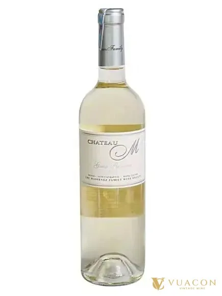 Rượu vang Chateau M Gran Reserva Sauvignon Blanc – Chile, 750ml