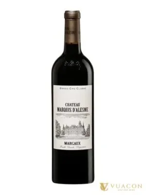 Rượu vang Chateau Marquis d’Alesme – Bordeaux, Pháp, 750ml