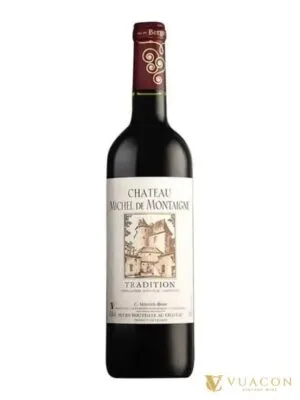 Rượu vang Chateau Michel de Montaigne Tradition – Pháp, 750ml