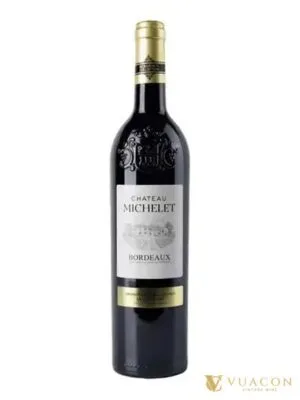Rượu vang Chateau Michelet Red – Bordeaux, Pháp, 750ml