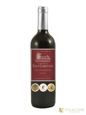 Rượu vang Chateau Saint Christophe Médoc – Bordeaux, Pháp, 750ml