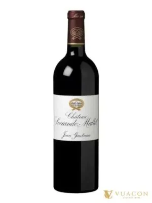 Rượu vang Chateau Sociando Mallet – Bordeaux, Pháp, 750ml