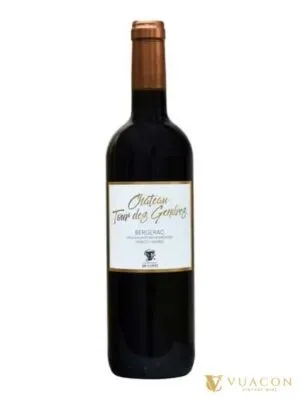 Rượu vang Chateau Tour des Gendres Red Bergerac – Pháp, 750ml