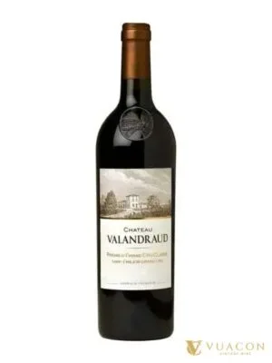 Rượu vang Chateau Valandraud – Bordeaux, Pháp, 750ml