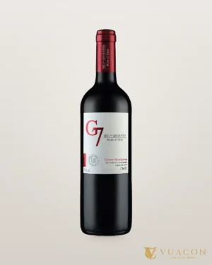 Rượu vang Chile G7 Cabernet Sauvignon – chai chính hãng tại Vua Cồn