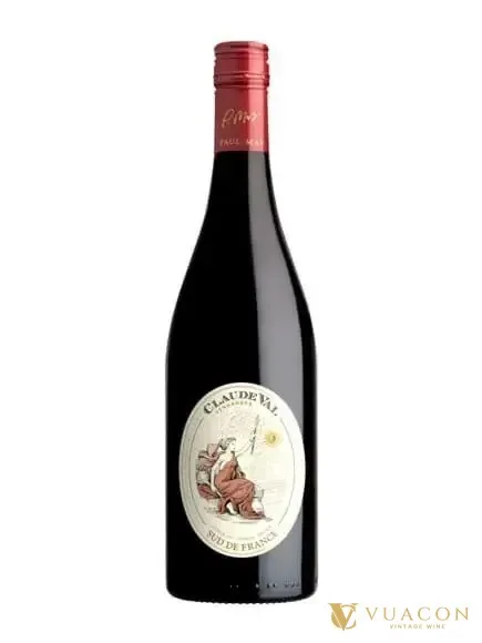 Rượu vang Claude Val Red/rouge – Pháp, 750ml