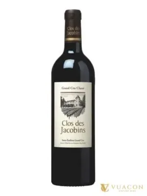 Rượu vang Clos des Jacobins – Bordeaux, Pháp, 750ml