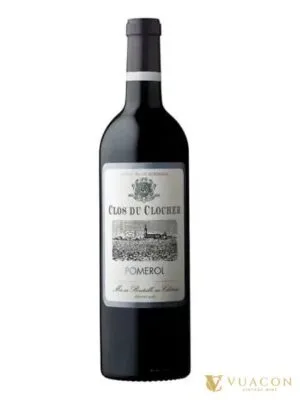 Rượu vang Clos du Clocher Pomerol – Bordeaux, Pháp, 750ml