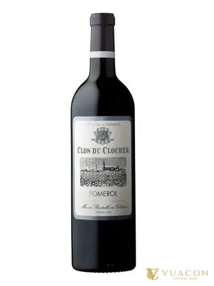 Rượu vang Clos du Clocher Pomerol – Bordeaux, Pháp, 750ml
