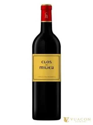 Rượu vang Clos Du Milieu – Bordeaux, Pháp, 750ml