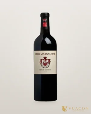 Rượu vang Clos Marsalette – chai chính hãng tại Vua Cồn