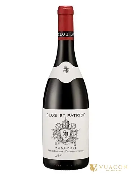 Rượu vang Clos St Patrice – Rhône Valley, Pháp, 750ml