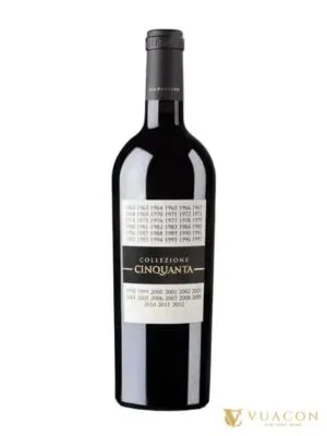 Rượu vang Collezione Cinquanta – Puglia, Ý, 750ml
