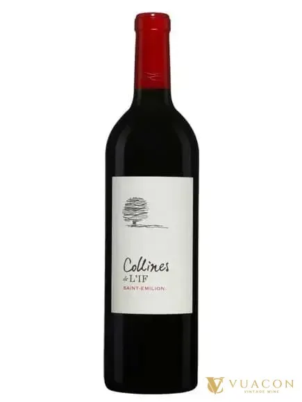 Rượu vang Collines de L’If Saint Emilion – Bordeaux, Pháp, 750ml