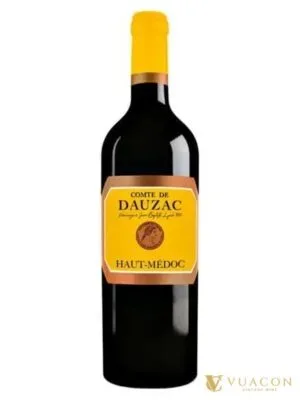 Rượu vang Comte de Dauzac – Bordeaux, Pháp, 750ml