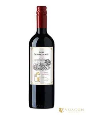 Rượu vang Concha Y Toro Casa Subercaseaux Cabernet Sauvignon – Chile, 750ml