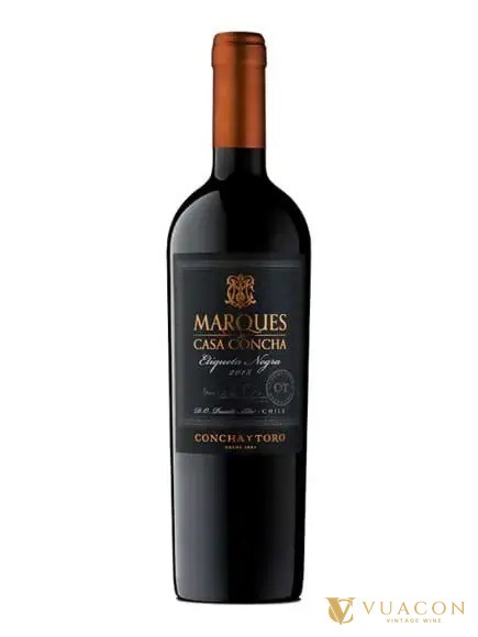 Chai Marques de Casa Concha Etiqueta Negra nhãn đen